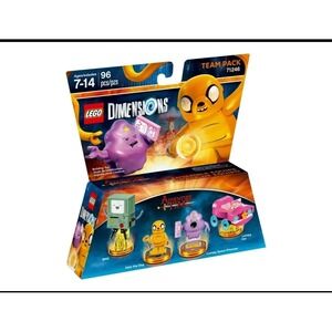 New LEGO Dimensions Adventure Time Team Pack 71246 Lumpy Jake BMO Car Princess